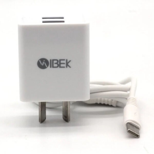 CARGADOR TYPE C IBEK 4.8A IBEK 2 PUERTOS USB IB-4820 - Image 2