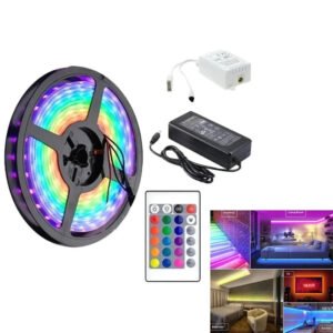 TIRA DE LED RGB 50/50 CON FUENTE IBEK
