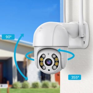 CÁMARA IP WIFI 5MP PARA EXTERIOR / INTERIOR APP ICSEE IBEK IB-A8