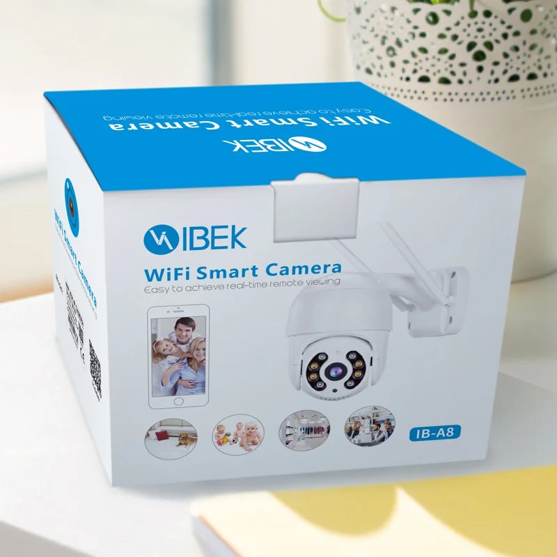 CÁMARA IP WIFI 5MP PARA EXTERIOR / INTERIOR APP ICSEE IBEK IB-A8 - Image 8
