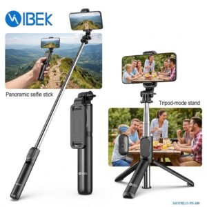 PALO SELFIE TRIPODE Y CONTROL BLUETOOTH PARA CELULAR PS-108 IBEK
